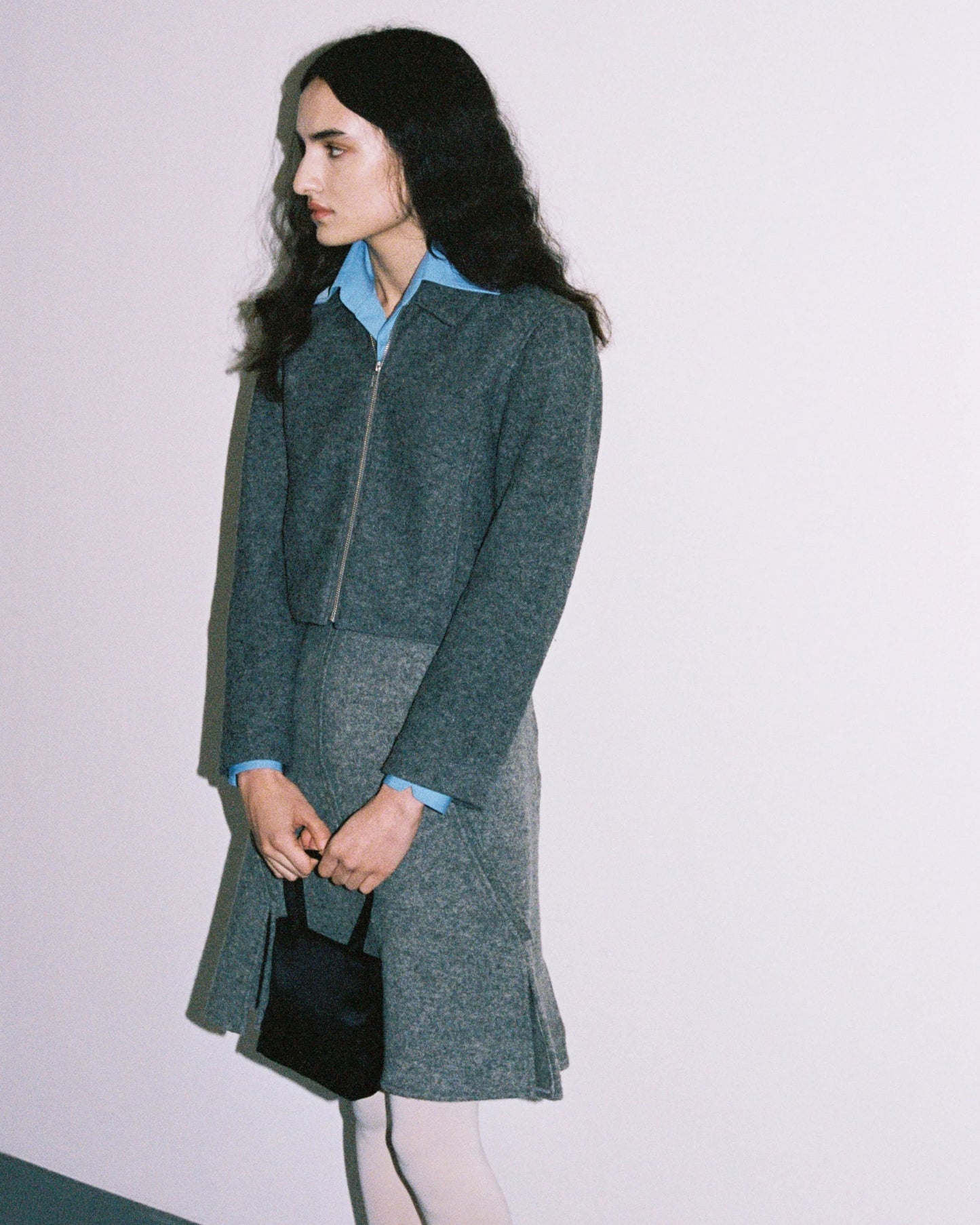 Alba Jacket in Grey - Hai