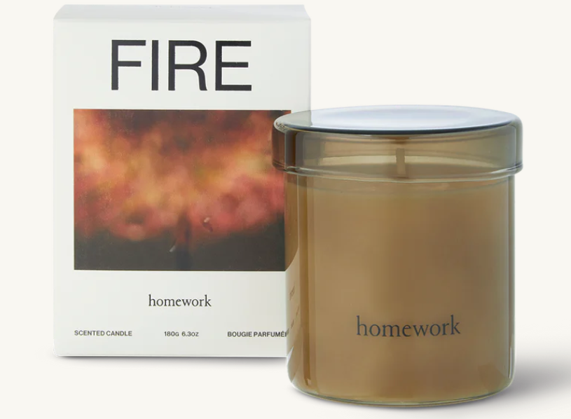 Homework Candle - Fire