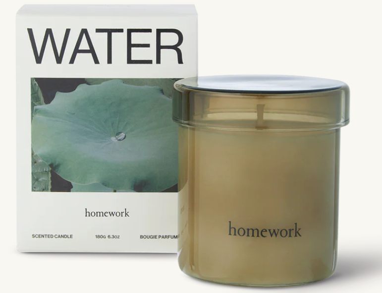 Homework Candle - Water
