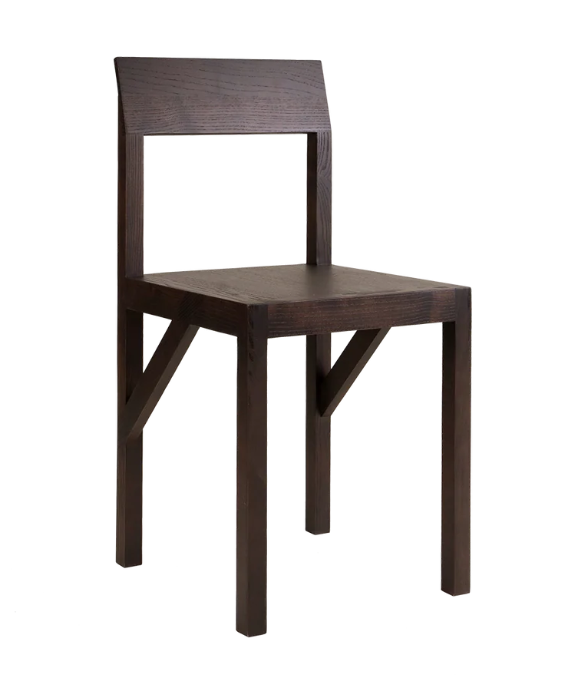 Bracket Chair - Dark Brown Ash - Frama