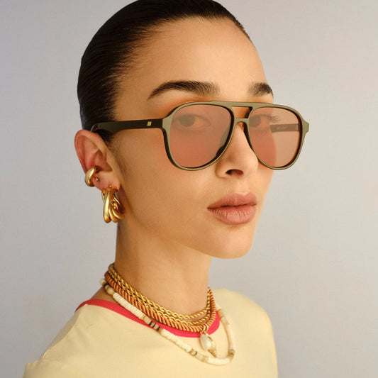 Tragic Magic, Dark Olive  - Le Specs