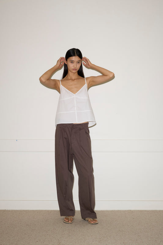 Turn Pant, Cocoa - Deiji Studios