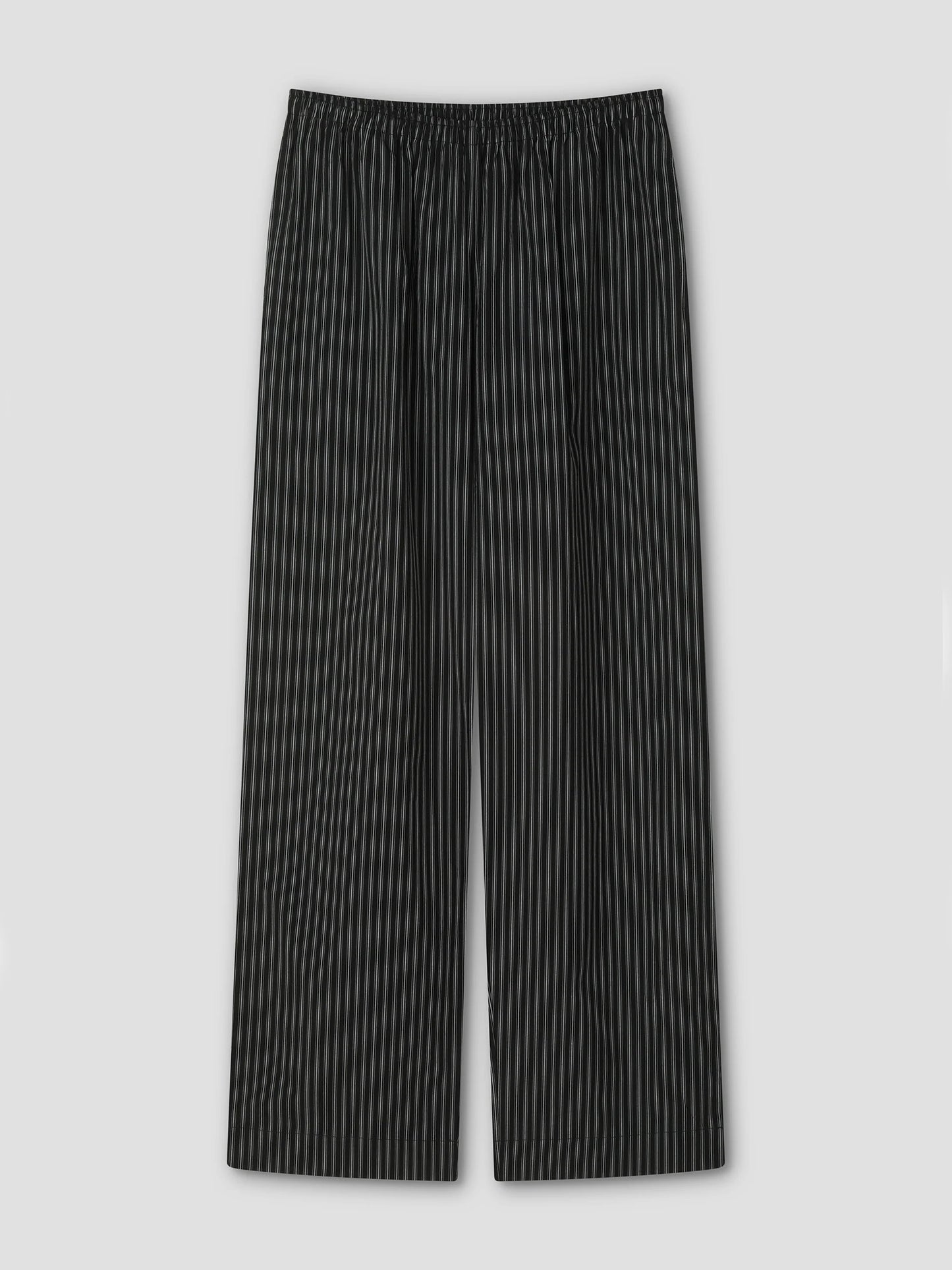 Ease Trouser, Mono Stripe - Deiji Studios