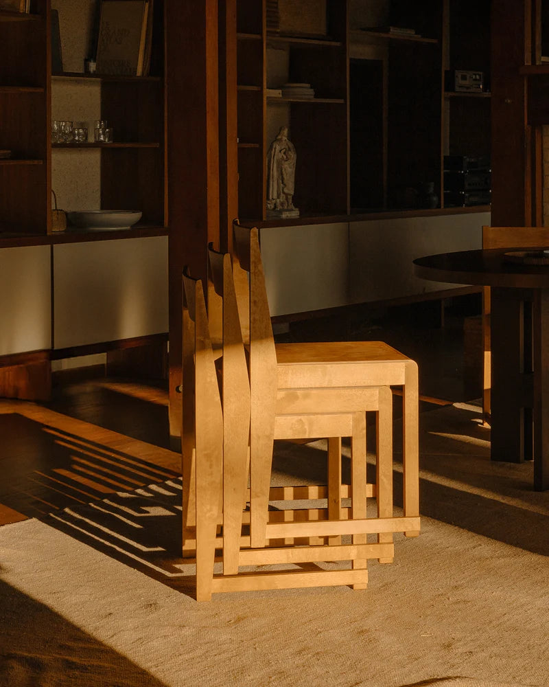 Chair 01 -  Warm Brown Birch - Frama