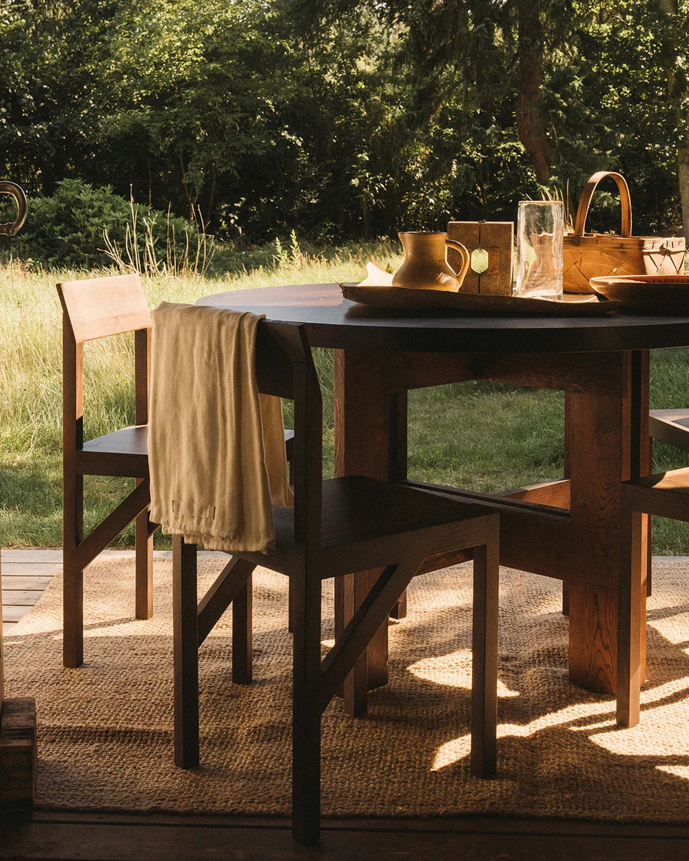 Bracket Chair - Dark Brown Ash - Frama