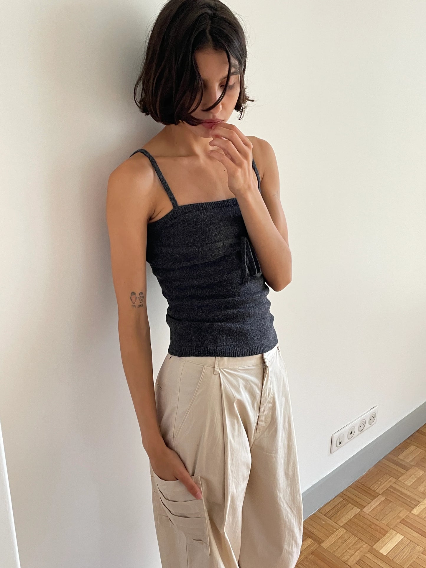 Gathered Pocket Pant - Deiji Studios