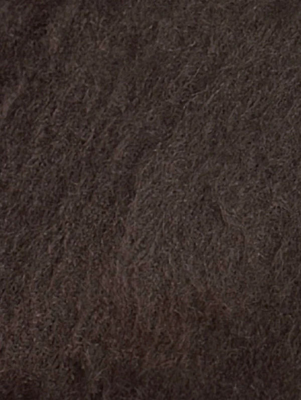 Belted Cardi, Brown - Deiji Studios