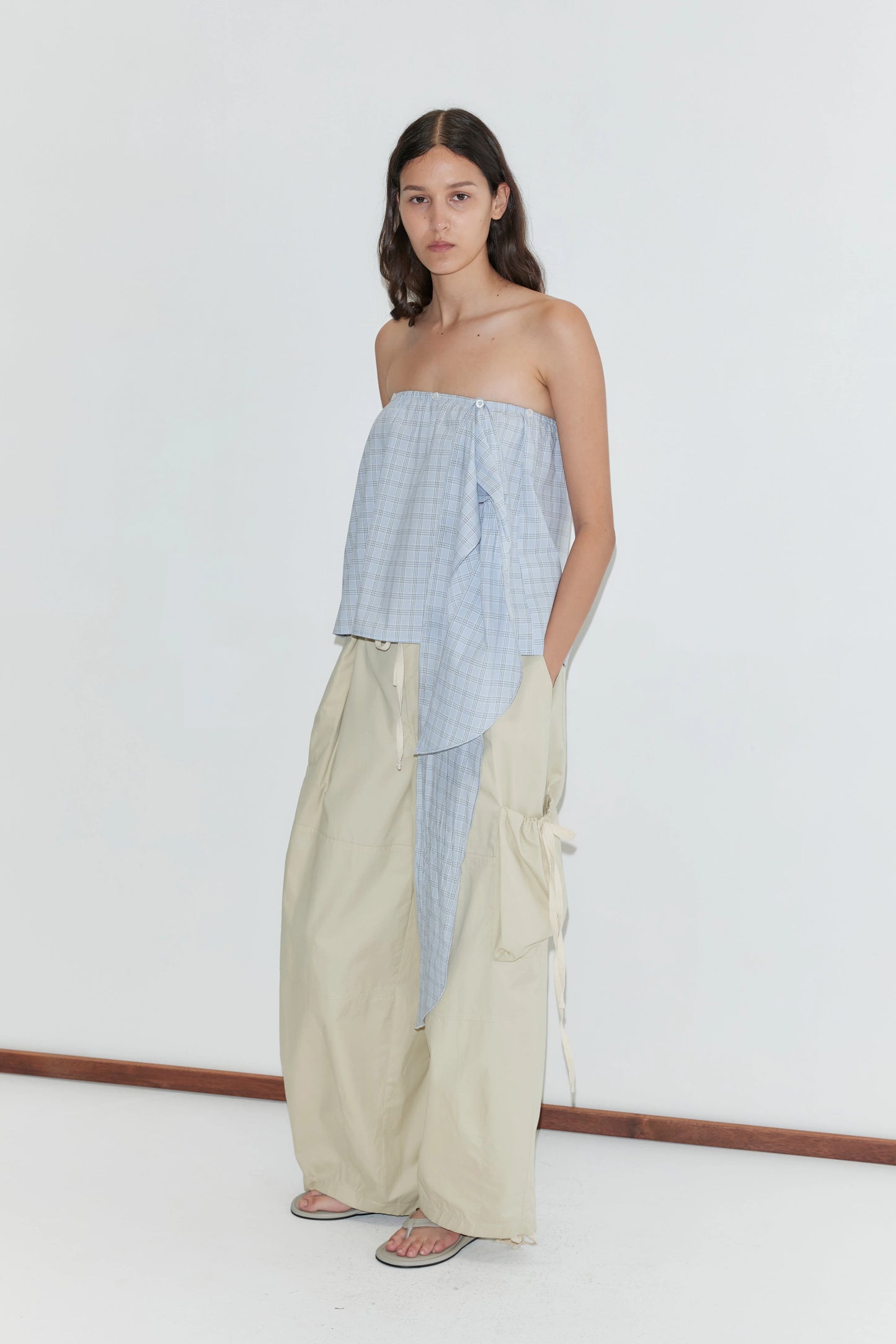 Cargo Pant, Stone - Deiji Studios