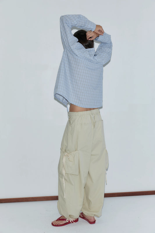 Cargo Pant, Stone - Deiji Studios