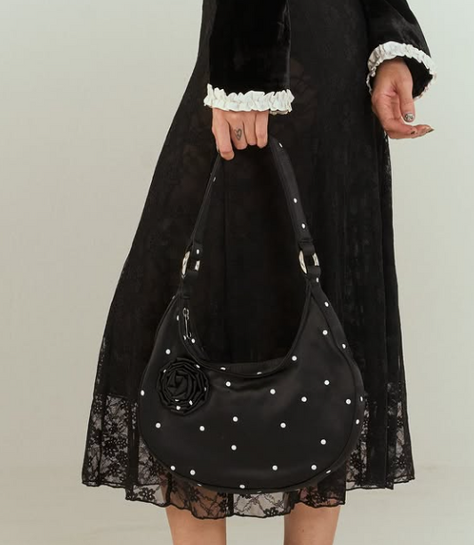 Polka Dot Shoulder Bag - Hai