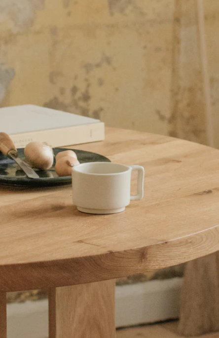 Otto Ceramic Mug with Handle - Natural - Frama