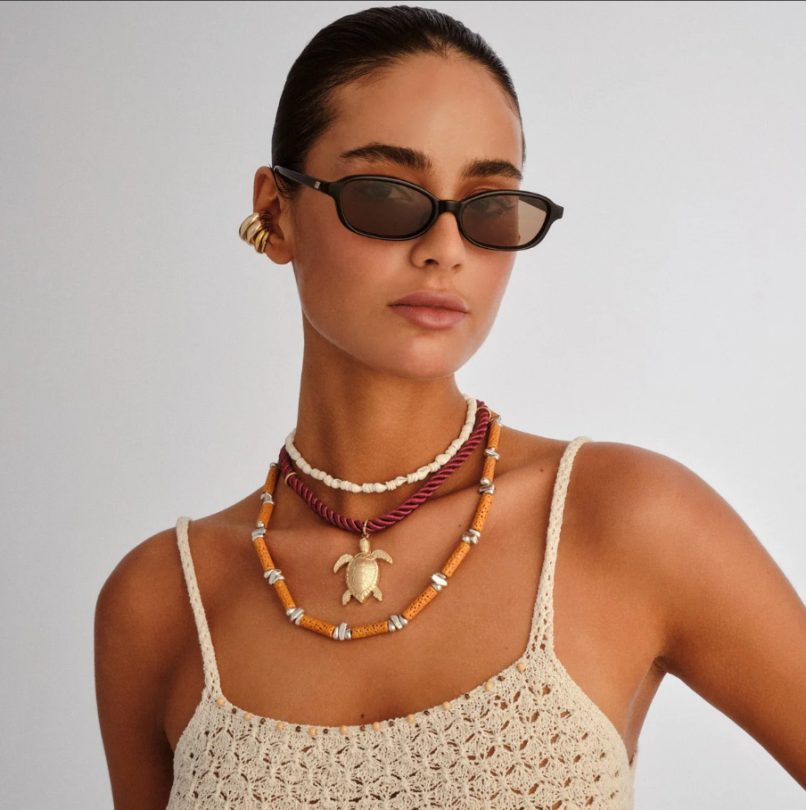 Honey Pot, Black Brown Mono - Le Specs