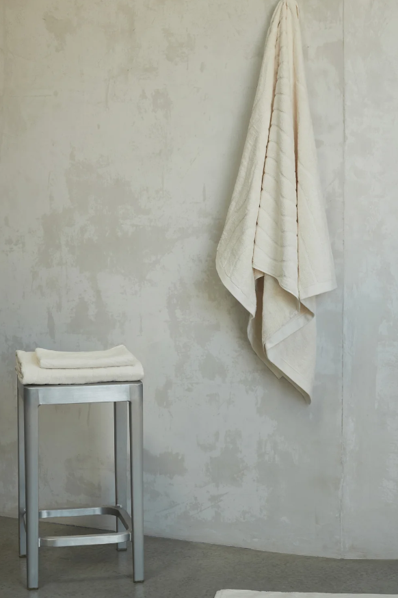 Ivory, Virginia Hand Towel - Baina