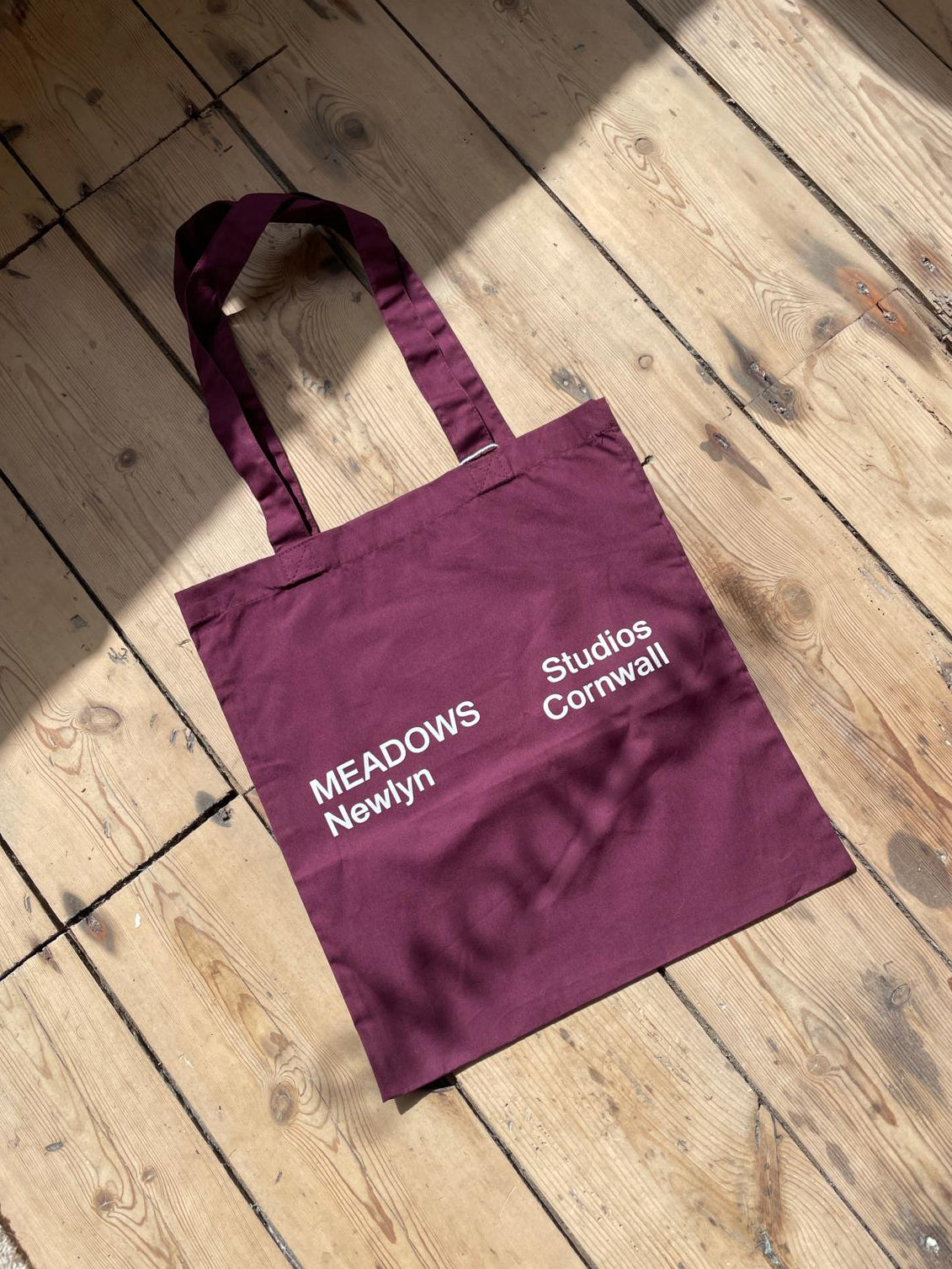 Icon Tote, Burgundy - Meadows Studios