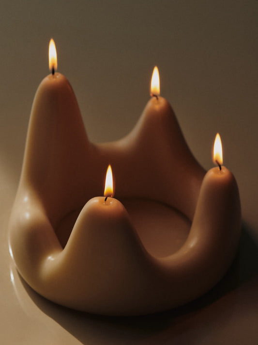 Stala Candle Ring, Sand - Ferm Living