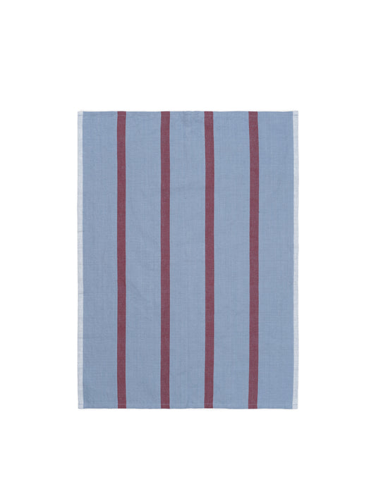 Tea Towel, Blue Stripe - Ferm Living